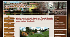 Desktop Screenshot of centrumceskakanada.cz