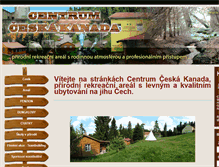 Tablet Screenshot of centrumceskakanada.cz